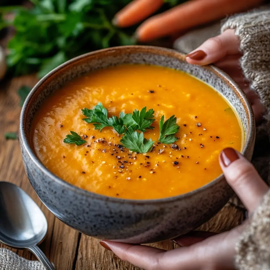 Bol de soupe légère brûle-graisse, pleine de légumes frais, idéale pour la perte de poids et la détox.